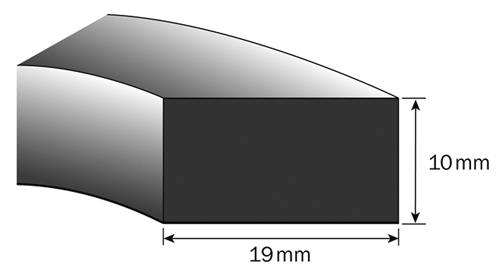 SK-Moosband 19 x 10 mm, 10m