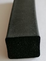 EPDM Vierkant Rechteck Moosgummi Profil Dichtung Gummi Band 1,14€/m VKP2x15 mm 
