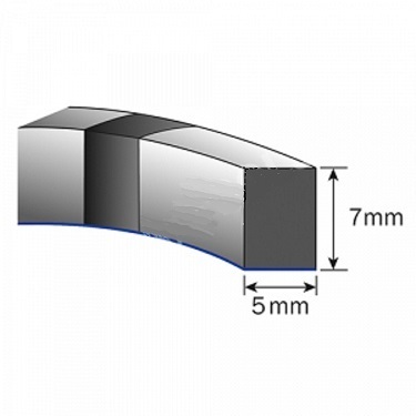 SK-Moosband 5,0 x 7,0 mm, 5 m